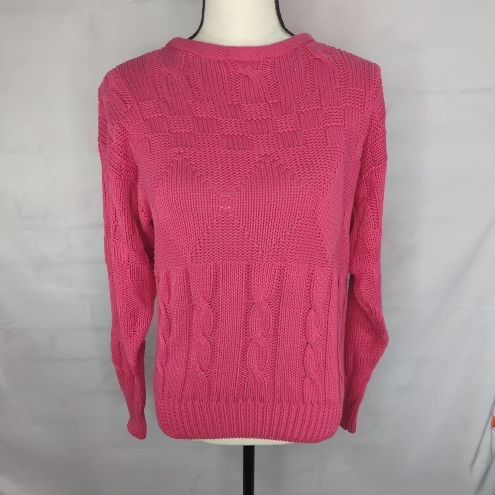 *VINTAGE*‎ DELLA SPIGA Pink Knitted Sweater
